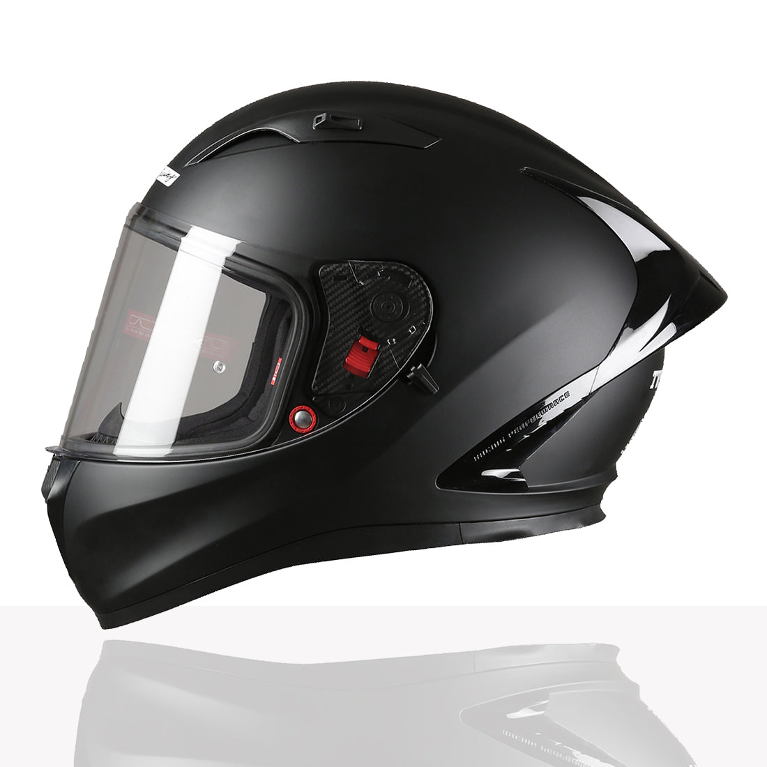 TVS Racing Dual Visor Helmet for Men – Anti-Fog Pin-Lock, Aerodynamic Design & DOT/ISI/ECE Certified – Premium Full Face Helmet For Men